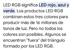 Tira de Luz led MULTICOLOR RGB x unidad - tienda online