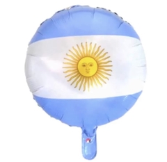globo escudo argentina 18"