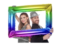 Globo Cuadro Selfie multicolor 90cm solo aire