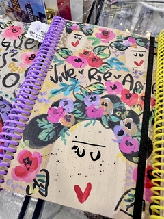 Cuaderno con arte MinDeco x unidad - GlobosRosario.com