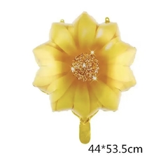 globo Flor amarilla destellos 18” - comprar online