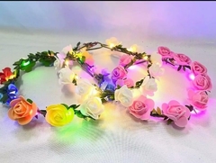 Coronita de Flores con luz led x unidad - comprar online