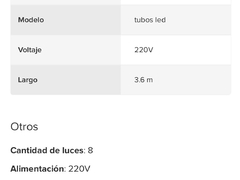 guirnalda de luces Lluvia de meteoritos - GlobosRosario.com