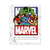 Imagen de SEPARADORES ESCOLAR X6 MOOVING MARVEL