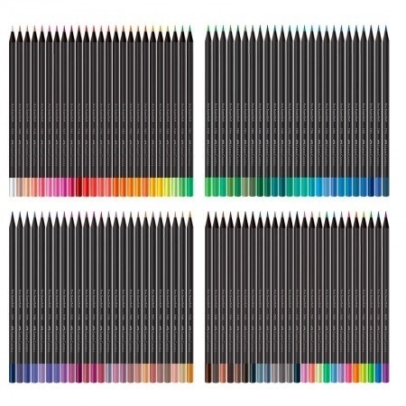 Lápices de colores Faber-Castell Supersoft estuche x 100