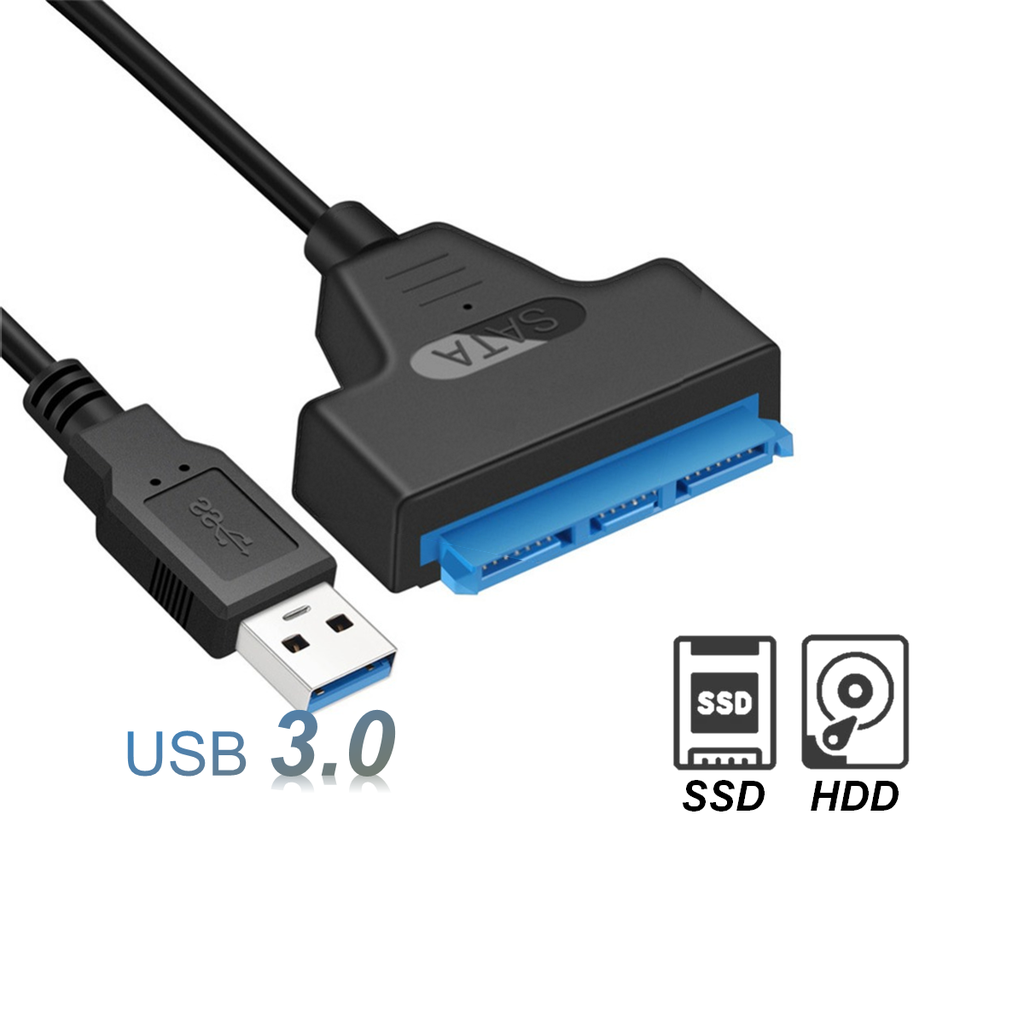 Adaptador Sata 2.5 A Usb 3.0 Ideal Discos HDD R gidos Y SSD