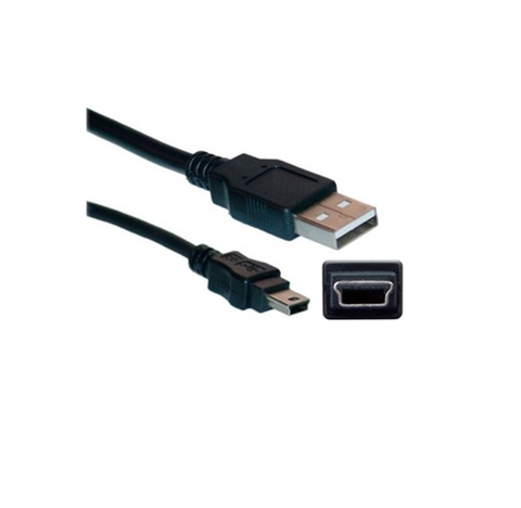 Cable Cargador para Joystick ps3, Gps, Camaras Usb A Mini Usb 5 Pines