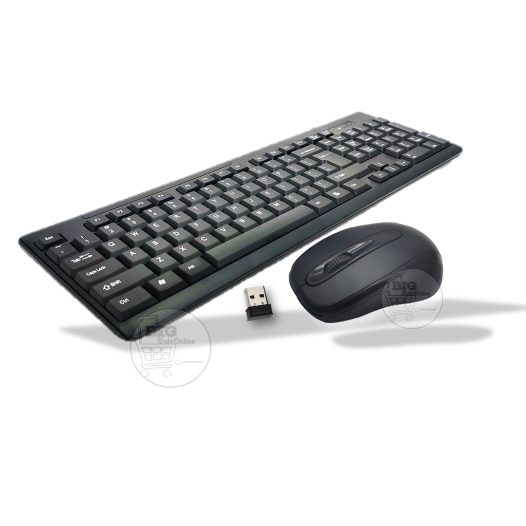 Combo Teclado y Mouse Inalambrico para Pc o Notebook Super Comodo