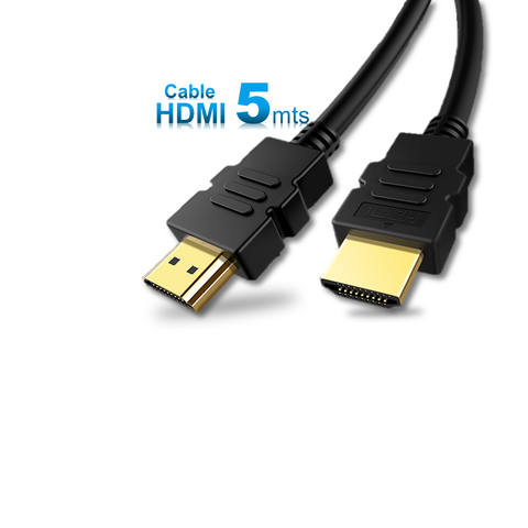 Cable Hdmi 5 Metros Full Hd Para Pantallas Consolas Notebook