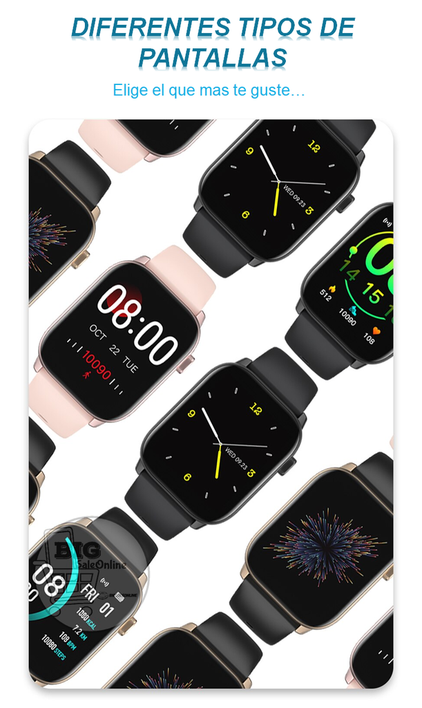 Smartwatch Reloj Smartband You, cuenta kms, cuenta pasos, calorias