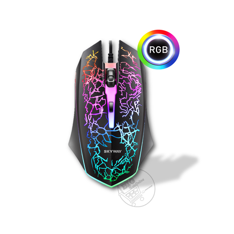 Mouse Gamer Con Iluminación RGB Para Pc O Notebook
