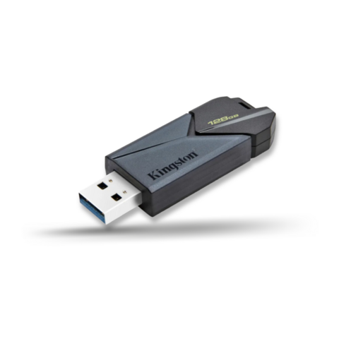 Pendrive Usb 128gb Kingston Version Usb 3.2 Diseño Retractil