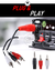 Cable Jack Miniplug 3.5mm A Rca (Blanco y Rojo) 3 Metros - comprar online