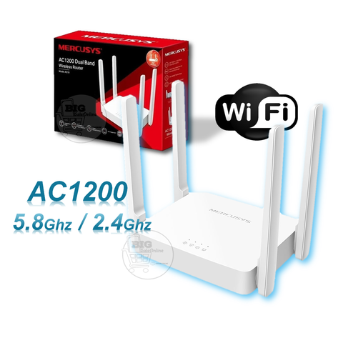 Router Wifi Dual Band 5.8/2.4ghz Mercusys AC10 Modos Extensor o Punto de Acceso