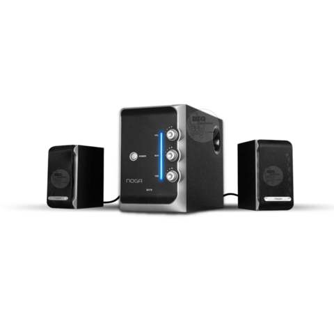 Home Theater Parlante de 2.1 Canales con Woofer para Tv Smart, Pc, Notebook