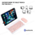 Teclado Y Mouse Bluetooth Para Tablet iPad Samsung Lenovo Mouse Recargable (flip) - comprar online