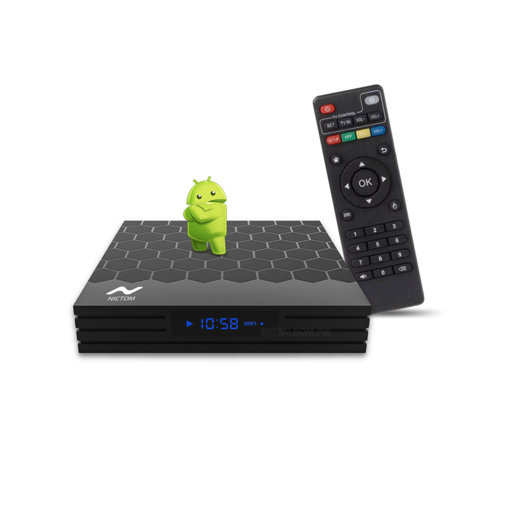 Convertidor De TV A Smart TV Android 10 Con Teclado Control Series Juegos Y  Mas