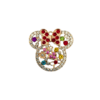 APLIQUE MINNIE STRASS DE METAL - 1 UNIDADE