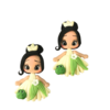 APLIQUE BISCUIT PERSONAGEM TIANA - 1 UNIDADE