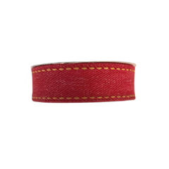 FITA SINIMBU JEANS VERMELHO (22MM) COR 05 - 10 METROS