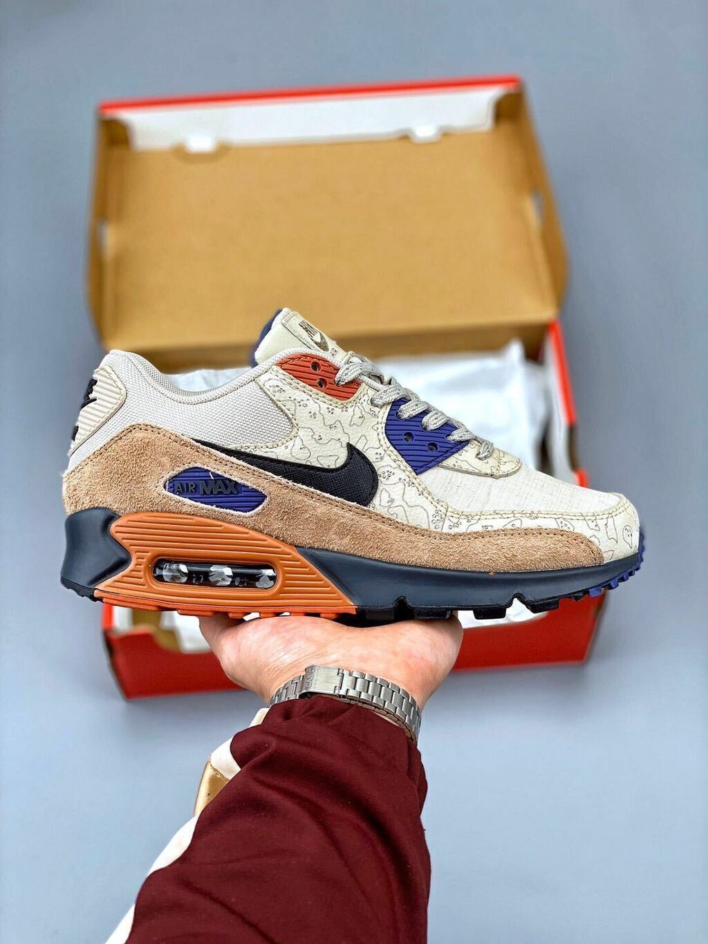 Nike Air Max 1 Patta Waves Monarch DH1348 001 c pia