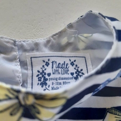Vestido Made With Love 9-12 Meses (05061) - Fapp