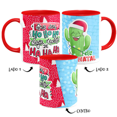 Imagem do Caneca Que Seu HoHoHo Seja Repleto de HaHaHa Cacto