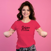 T-Shirt Outubro Rosa Pink Neon