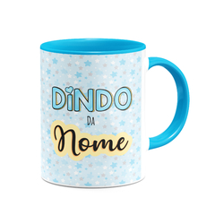 Caneca O Melhor Dindo do Mundo com Nome na internet