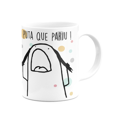 Caneca Flork Meme Paciência Puta Que Pariu - loja online