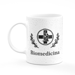 Caneca Coleção Profissões Cursos Biomedicina - Mai Personalizados