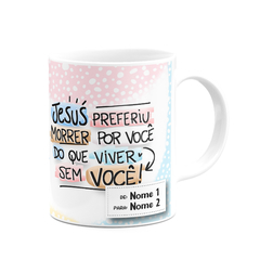 Caneca Verdadeira Páscoa Jesus - comprar online