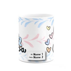 Caneca Páscoa Feliz Pascoa Coelho Óculos - comprar online