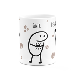 Caneca Flork Bento Desenrola Bate Joga Pega Um Cafezinho Fundo Café - Mai Personalizados