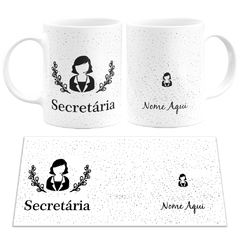 Caneca Coleção Profissões Secretária