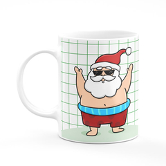 Caneca Papai Noel Verão na internet