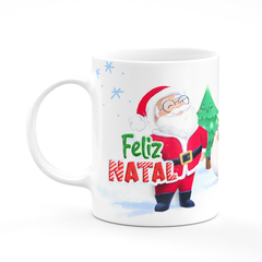 Caneca Feliz Natal Turma do Papai Noel na internet