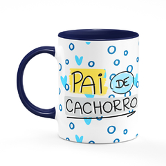 Caneca Pai de Cachorro - Colors - Mai Personalizados