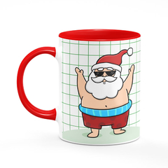 Caneca Papai Noel Verão - comprar online