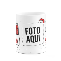 Caneca Natal Para a Minha Amiga Secreta com Foto - Mai Personalizados