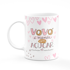 Caneca Vovó Vovô Nonna Nonna Oma Opa Personalizada com Nome - loja online