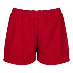 Shorts Atoalhado - Vermelho