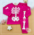 Pijama Feminino Skeleton