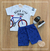 Conjunto Masculino Blusa e Short Bicicleta