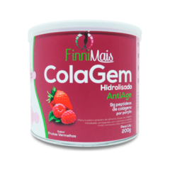 Colágeno ColaGen - Sabor frutas Vermelhas- Finni Mais 200g