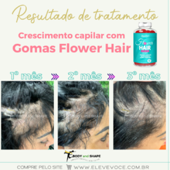 Flower Hair - Gomas para crescimento e fortalecimento de cabelos e unhas - 60 gomas - SEM AÇÚCAR na internet