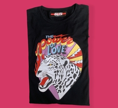 REMERA LOVE BLACK