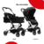 Cochecito 3 en 1 Travel System Gris - Bebesit