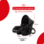 Cochecito 3 en 1 Travel System Negro