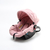 Cochecito Travel System con Manillar Rebatible Rosa